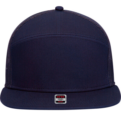 OTTO CAP "OTTO SNAP" 7 Panel Pro Style Mesh Back Trucker Snapback Hat Thumbnail
