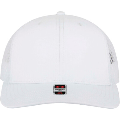 OTTO CAP 6 Panel Mid Profile Mesh Back Trucker Hat Thumbnail